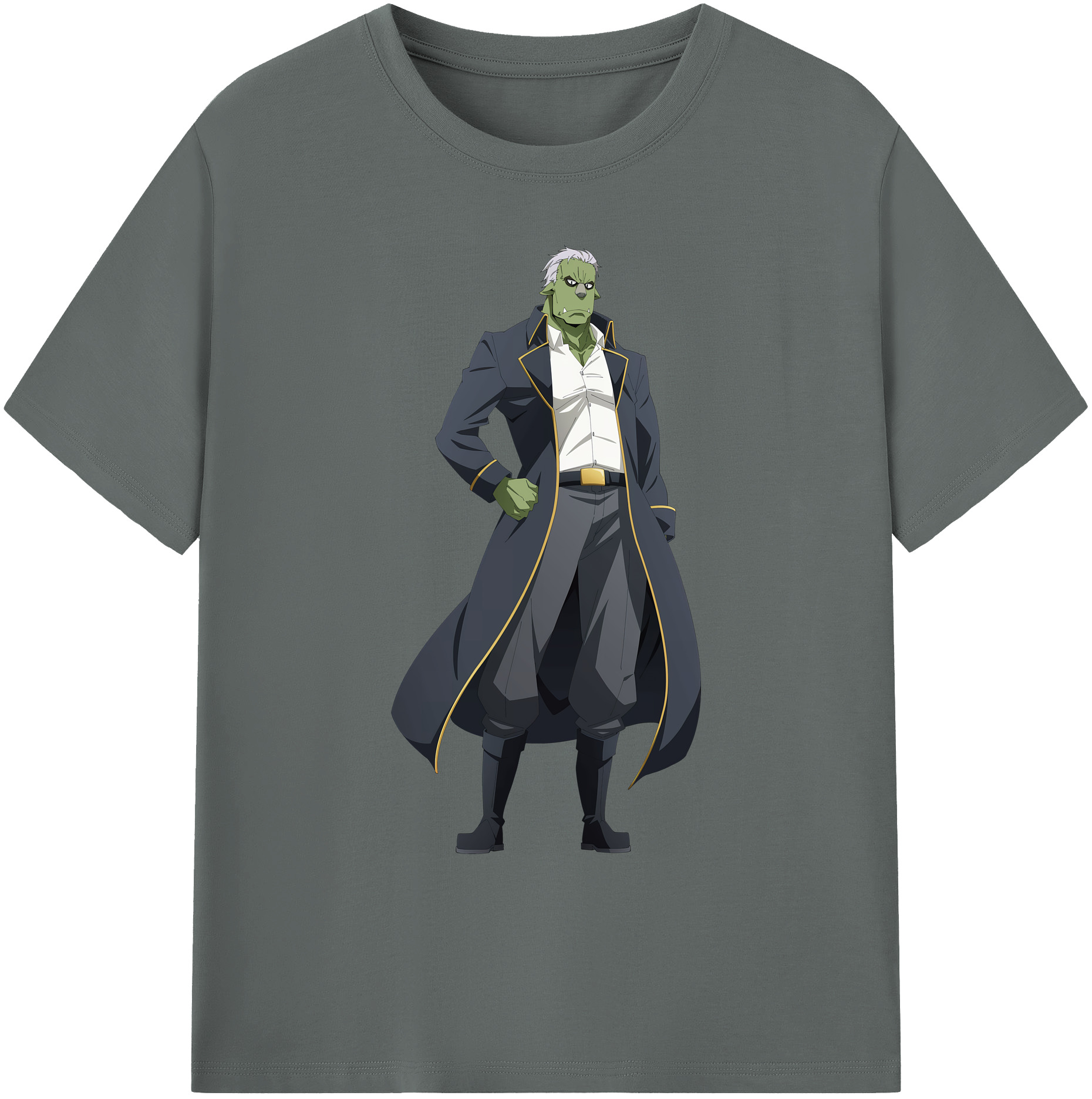（画像用） 転スラ Regarding Reincarnated to Slime 綿100％ メンズ半袖Tシャツ｜肌触りやわらか＆通気性